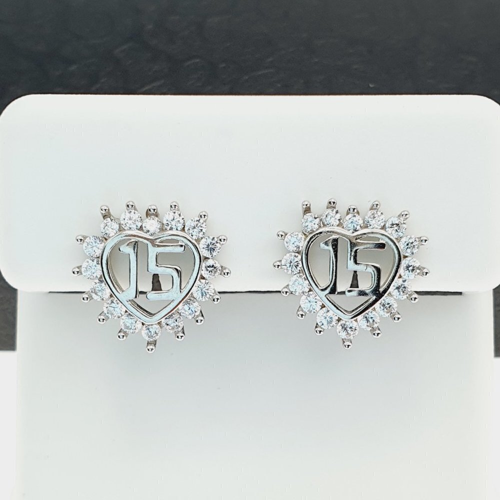 "925 sterling silver luxury CZ earrings for women/girls, Best for gift, RJUS2202